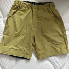 ファミリア パンツ 三分丈 イエロー シャンブレーチェック