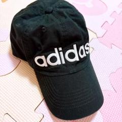 adidas キッズ キャップ 帽子 57~6ocm フリーサイズ