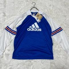 《美品》 adidas ゲームシャツ ホワイト M 90s デッドストック