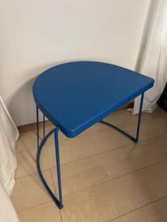 希少 廃盤 IKEA イケア TRANARO スツール サイドテーブル ブルー