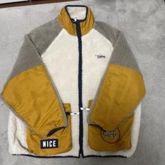 Keboz フリークスストア ボアフリースジャケット ブルゾン 黄色 Lサイズ Keboz フリースジャケット Lサイズ ベージュ・オレンジ - メルカリ