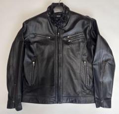 【Safari HOMME】シープレザー　ジップアップ　フーディ　ジャケット サファリ 【Safari HOMME】シープレザー ジップアップ フーディ