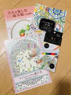 塗り絵の中古 未使用品 メルカリ
