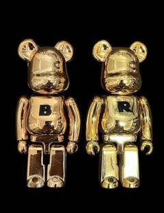 早い者勝ち！ BE@RBRICK ゴールドメタリック B R ベアブリック