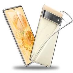 Google Pixel6 Pro 用 ケース クリア 薄型 ドイツバイエル製