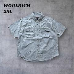 00sWOOLRICHワークシャツ サファリ　ワーク　アウトドア　ウールリッチ