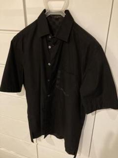 【送料込】ルイヴィトン半袖シャツ ダミエ柄 ブラック LOUIS VUITTON