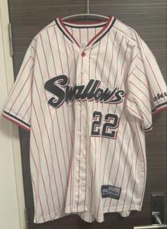 東京ヤクルトスワローズ 高津臣吾監督 レプリカユニフォーム　ホーム　Lサイズ