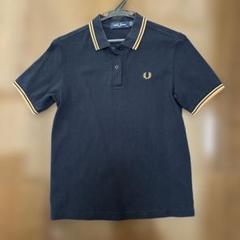 FRED PERRY ネイビー ポロシャツ UK 8 Mサイズ - メルカリ