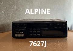 ALPINE アルパイン 7627J FM/AM カセットデッキ ジャンク品