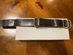 barkoutsiders NATO strap レザー ストラップ 22mm