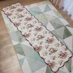 LAURA ASHLEY 花柄キルティングラグ　大判　バンチェッドロージズ バンチェッド ロージズ柄 長傘 （傘）｜LAURA ASHLEY / ローラ