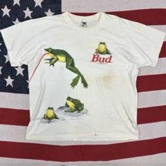 ビンテージ　バドワイザー　カエル　フロッグ　budweiser シングルステッチのサムネイル