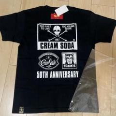 cream soda クリームソーダ ブラックキャッツ 50周年 tシャツ