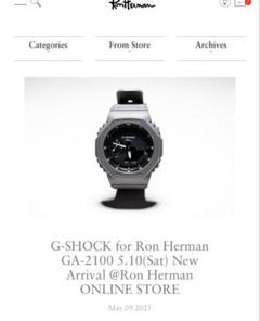 G-SHOCK for ロンハーマン