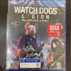 新品未開封PS5アップグレード対応【PS4】 ウォッチドッグス レギオン 通常版