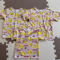 ピカチュウ半袖トップス3枚セット