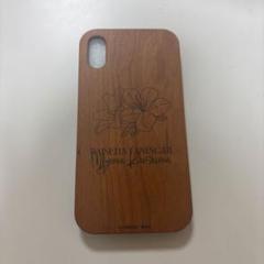 【新品】iPhoneXR ケース来世は他人がいい 染井吉乃 天然木製 ウッド