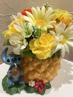 スティッチ　光触媒　プランター　置物　ディズニー　器　鉢植え
