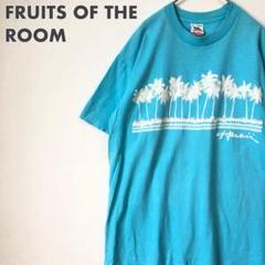 2269 90s フルーツオブザルーム　USA製 ハワイ　立体ロゴ　Tシャツ