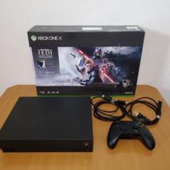 Xbox One X 1TB 本体とコントローラー