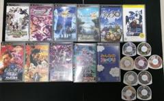 【PSP 箱説付き 6本・ソフトのみ 9本・空箱5箱 セット】