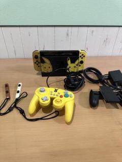Switch本体ピカブイ ソフト4本セット（箱、モンスターボール Plus無し)
