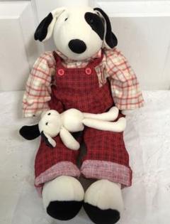 ムーランロティ 犬のぬいぐるみ フランス製 レア