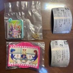 アイカツ！グッズコレクション２ ガチャ バインダー　コースター　2点セット