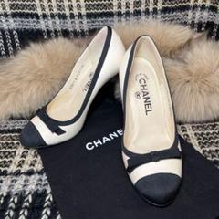 2022年最新】シャネル chanel バイカラーパンプスの人気アイテム ...