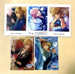 新品★あんさんぶるスターズ！【朔間零＆羽風薫】バースデーブロマイド★2点セット 新品☆あんスタ【朔間零＆羽風薫】サインステッカーセット☆第二