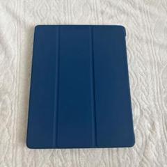 ipad2/3/4用手帳ケース ネイビー マグネット式 オートスリープ機能対応