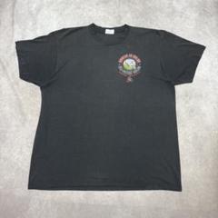 90s シングルステッチTシャツ ブラック ビンテージ古着