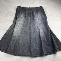 美品/大きいサイズ 3XL BURBERRY バーバリー デニムスカート