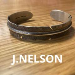 大煌莉様　ナバホ族　バングル　フェザー　john nelson m72861467285_1.jpg?1710940076