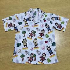 子供服　みやざき犬　アロハシャツ　半袖シャツ 110㎝　美品