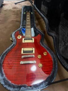 玲カバー付き 美品 Epiphone TAK DC REDCherry 松本孝弘