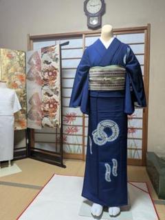 akmx147 美品 逸品 粋 金彩 正絹 訪問着