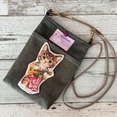 コヤンイサムチョン スマホショルダー リトルサンダー デニム