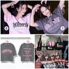 即購入⭕️ 公式 ブラックピンク M Tシャツ ポップアップ BLACKPINK BLACKPINK PREMIUM DEBUT SHOWCASE GOODS