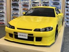 タミヤ ラジコン RC 日産シルビアS15 塗装済スペアボディ イエロー タミヤ ラジコン 日産 シルビア S15 塗装済 スペアボディ