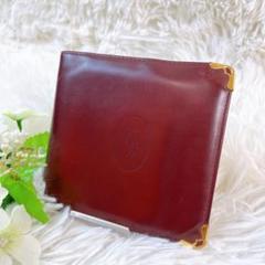 美品✨超定番 カルティエ マストライン レザー 折り財布のサムネイル
