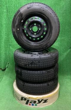 CA106 N-van純正ホイールスタッドレスタイヤ145/80R12