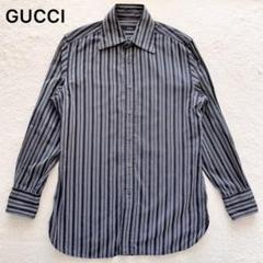 GUCCI グッチ ドレス シャツ ストライプ 長袖 - メルカリ