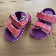 PUMA ピンク パープル サンダル