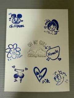 スタンプ会スリーブ付★OH MY GIRL★Coloring Book★未開封①
