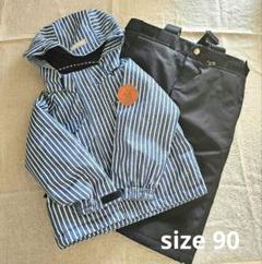 美品　yuk×BREEZEコラボ　スノーウェア100cm セットアイテム対象 6KNOT シックスノット スノーボード ウェア