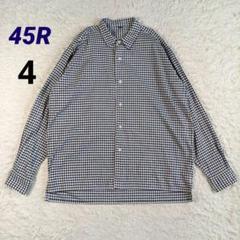 45R ちび襟シャツ　新品 D*g*y メール便可 シャツ 長袖 レディース ブラウス プル