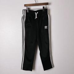 adidas キッズ トラックパンツ ボトムス 120 古着