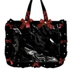 KnightA ばぁう ザッカマート A3 痛バッグ 赤 缶バッジ70個 色から探す☆Red レッド - 痛バッグ zakkamart（ザッカマート